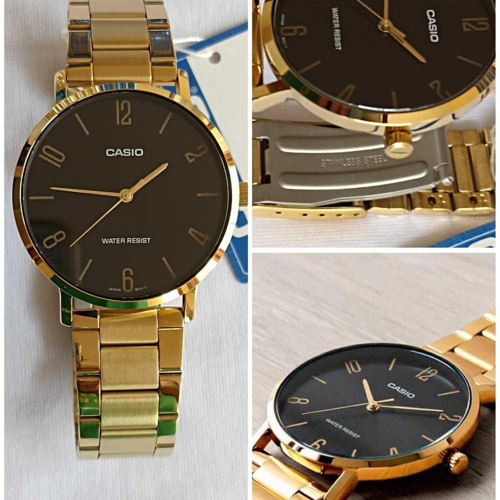 CASIO – Reloj De Hombre Acero Dorado 1094N