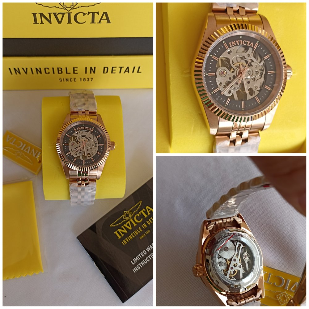 Invicta Specialty Mechanical Women's Watch - 36mm, Rose Gold 